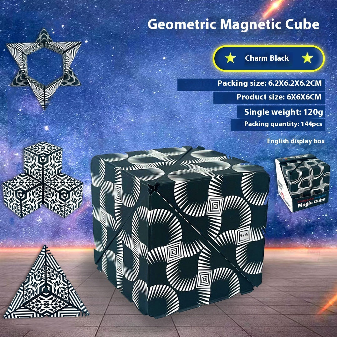 3D Variety Cube Unlimited Magic Cube for Kids - Fun & Education
