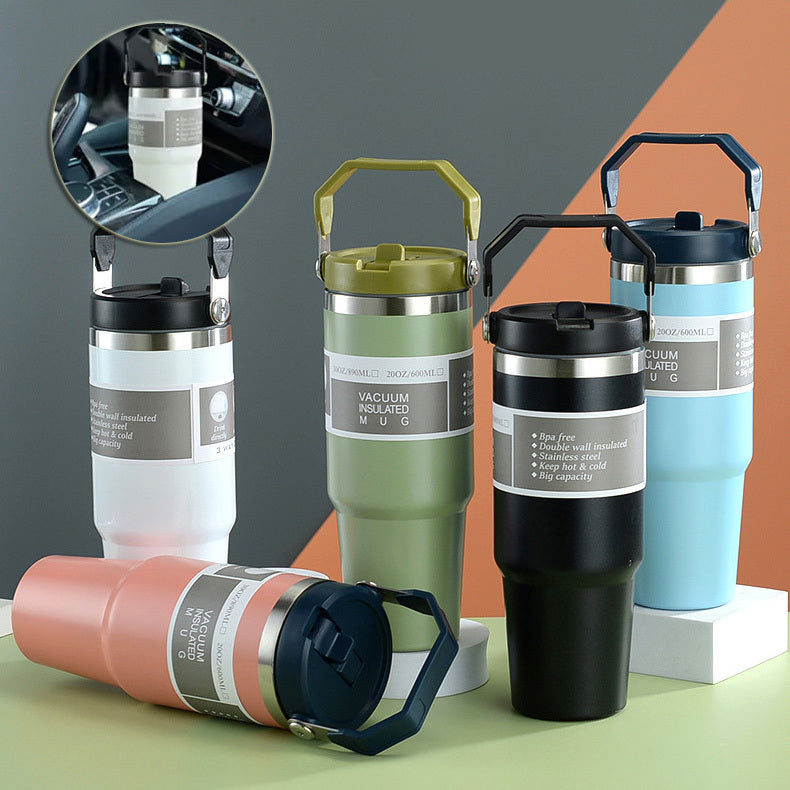 30oz Travel in Style with Our Portable Car Cup Stainless Steel Cup