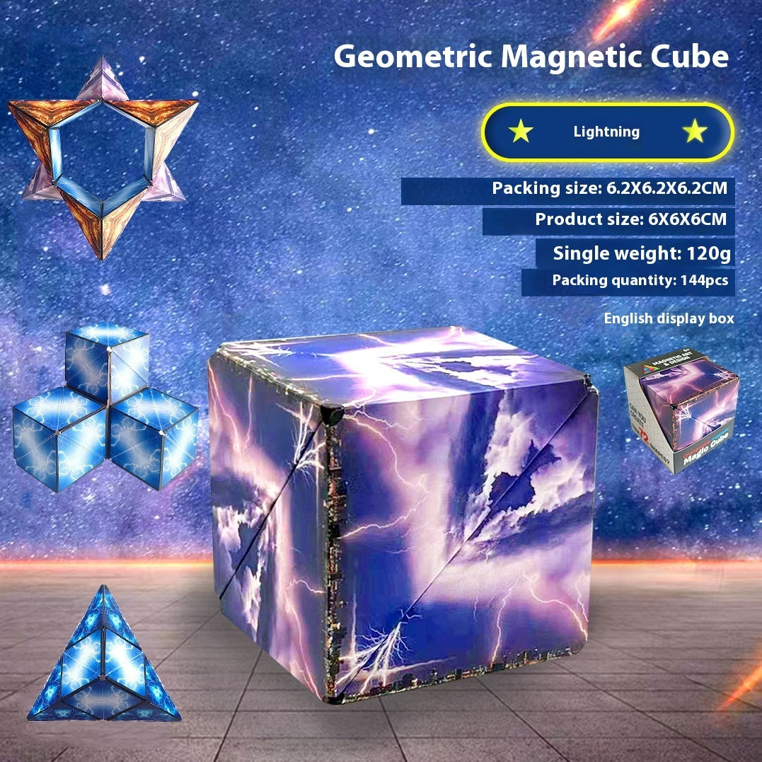 3D Variety Cube Unlimited Magic Cube for Kids - Fun & Education