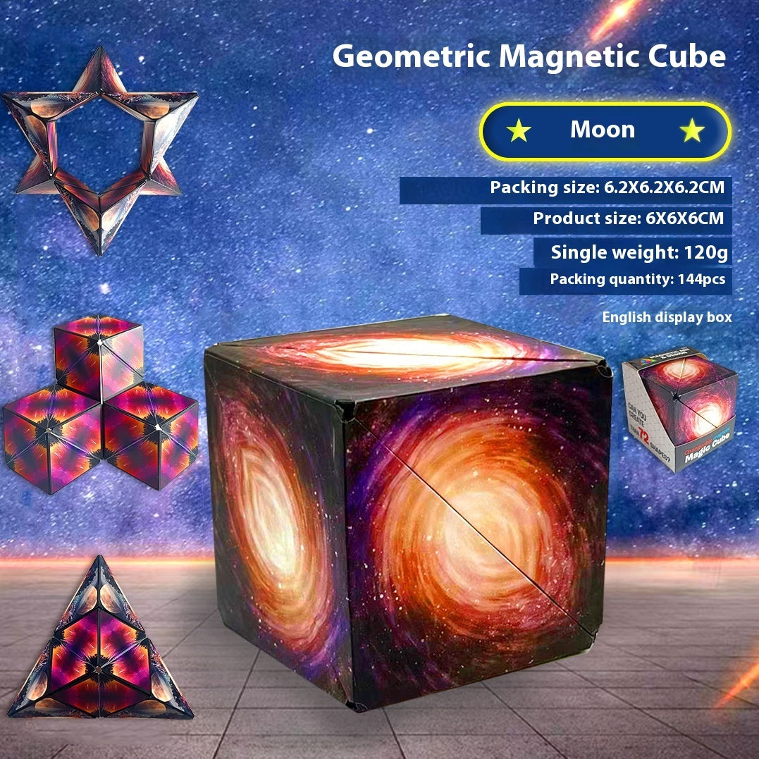 3D Variety Cube Unlimited Magic Cube for Kids - Fun & Education
