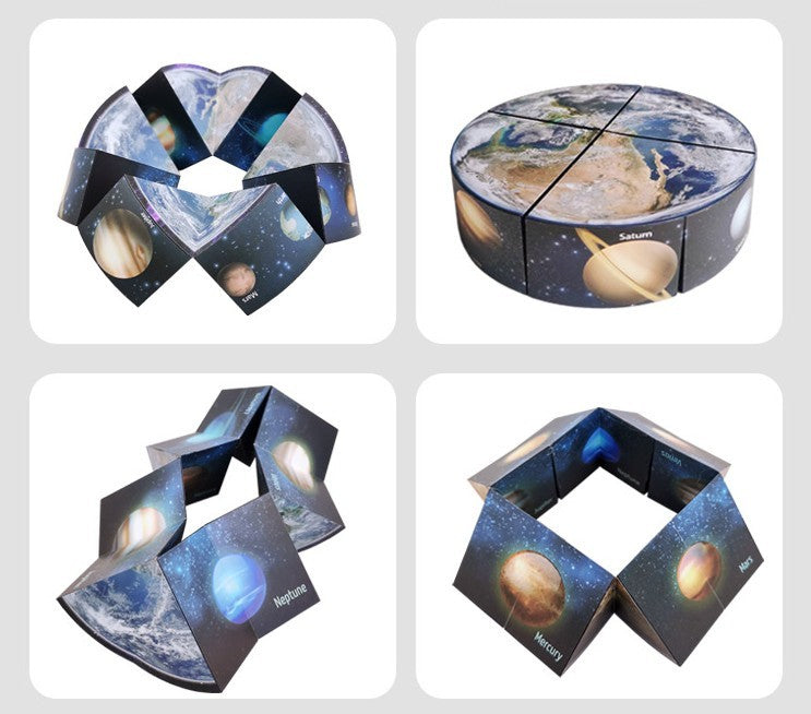 3D Infinite Magic Cube Geometry Age 4-6+