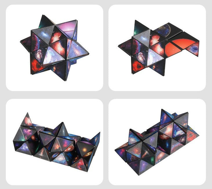 3D Infinite Magic Cube Geometry Age 4-6+