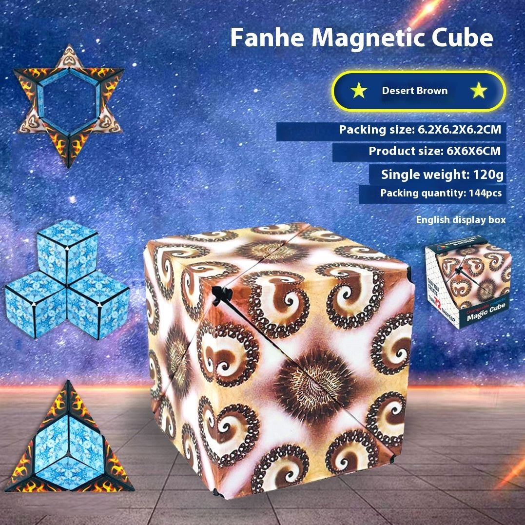 3D Variety Cube Unlimited Magic Cube for Kids - Fun & Education
