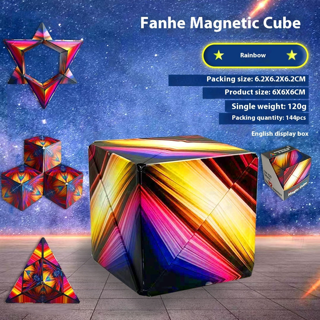 3D Variety Cube Unlimited Magic Cube for Kids - Fun & Education