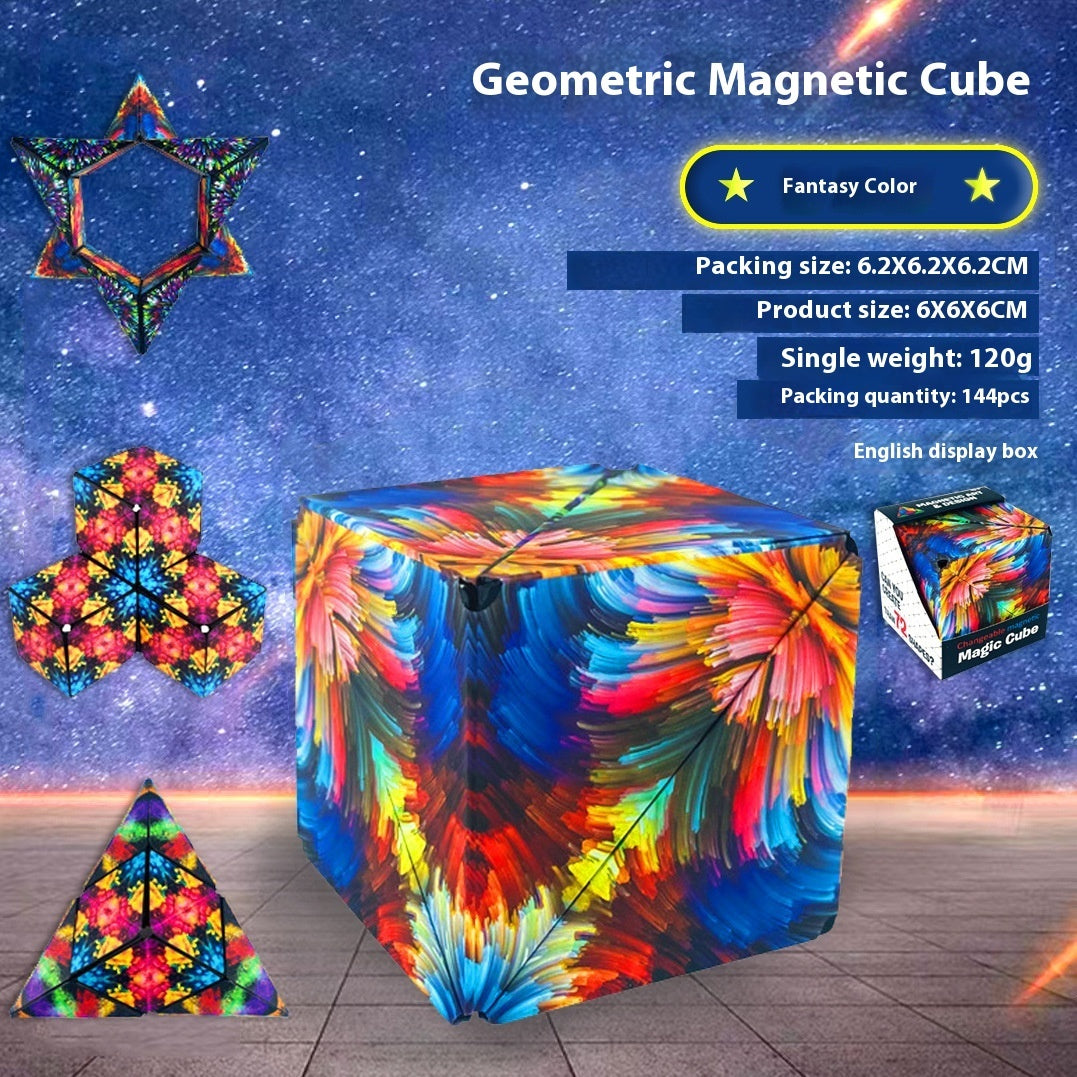 3D Variety Cube Unlimited Magic Cube for Kids - Fun & Education