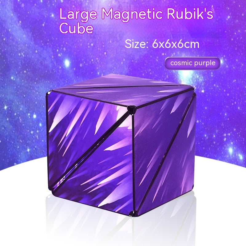 3D Geometric Magnetic Rubik's Cube Educational Toys Age 6+