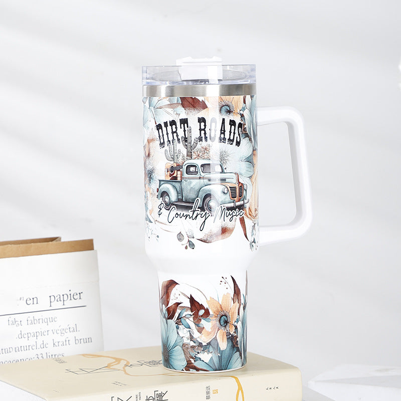 40oz Large Ice Cup - New Series with 40+ Unique Prints - LIVABLE