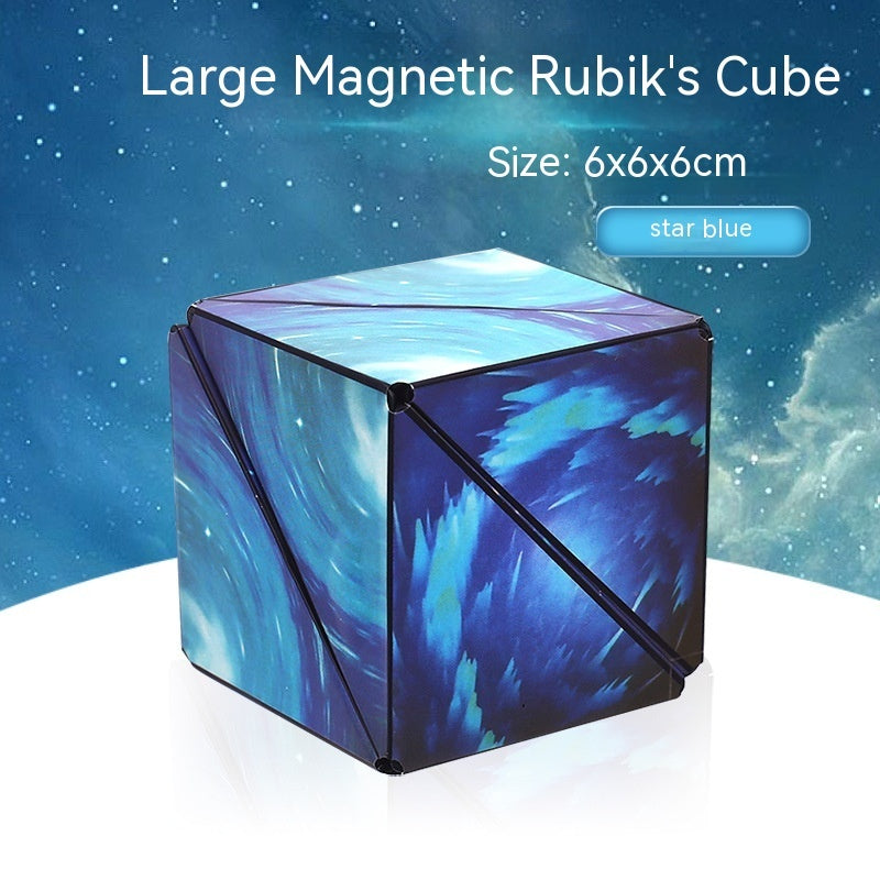 3D Geometric Magnetic Rubik's Cube Educational Toys Age 6+