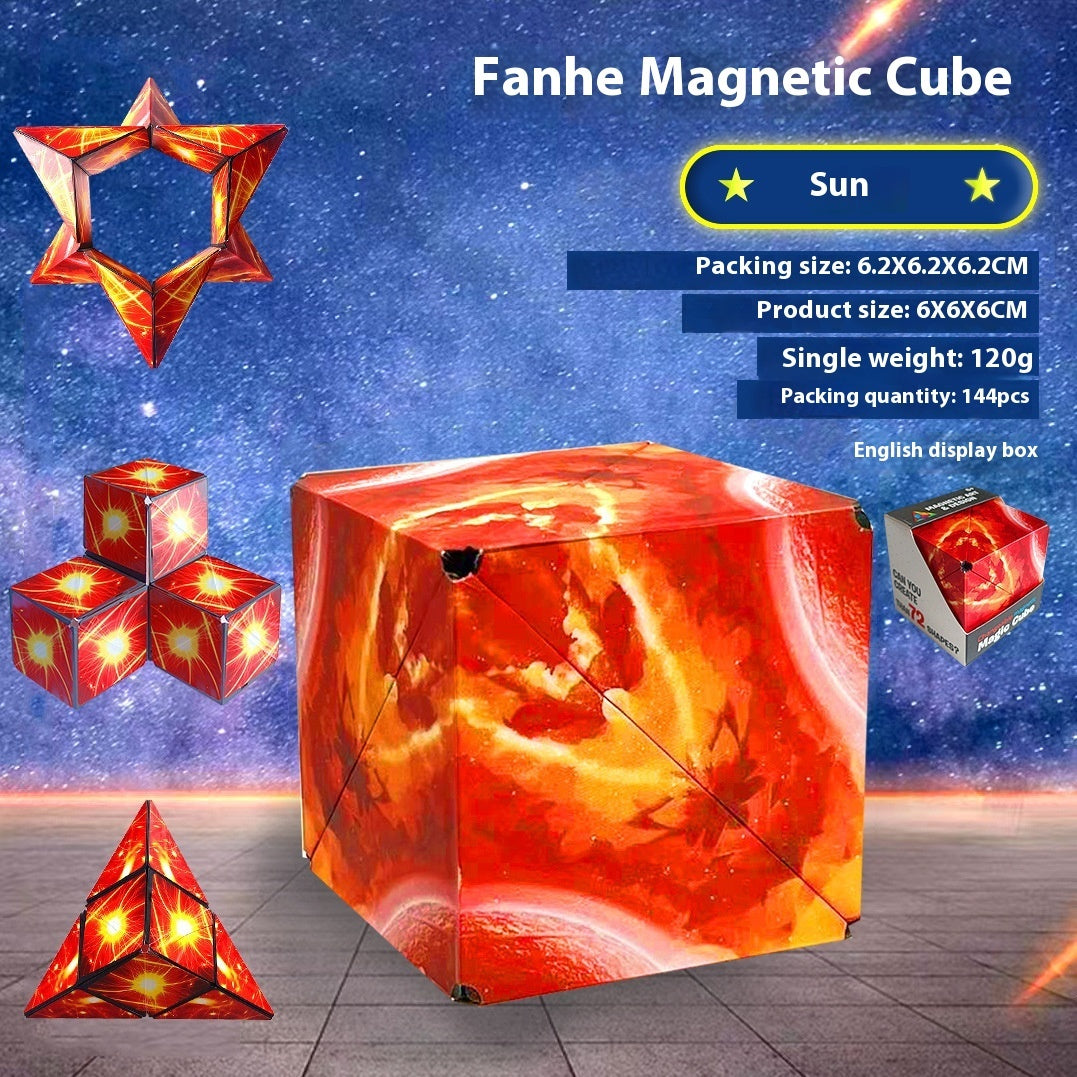 3D Variety Cube Unlimited Magic Cube for Kids - Fun & Education