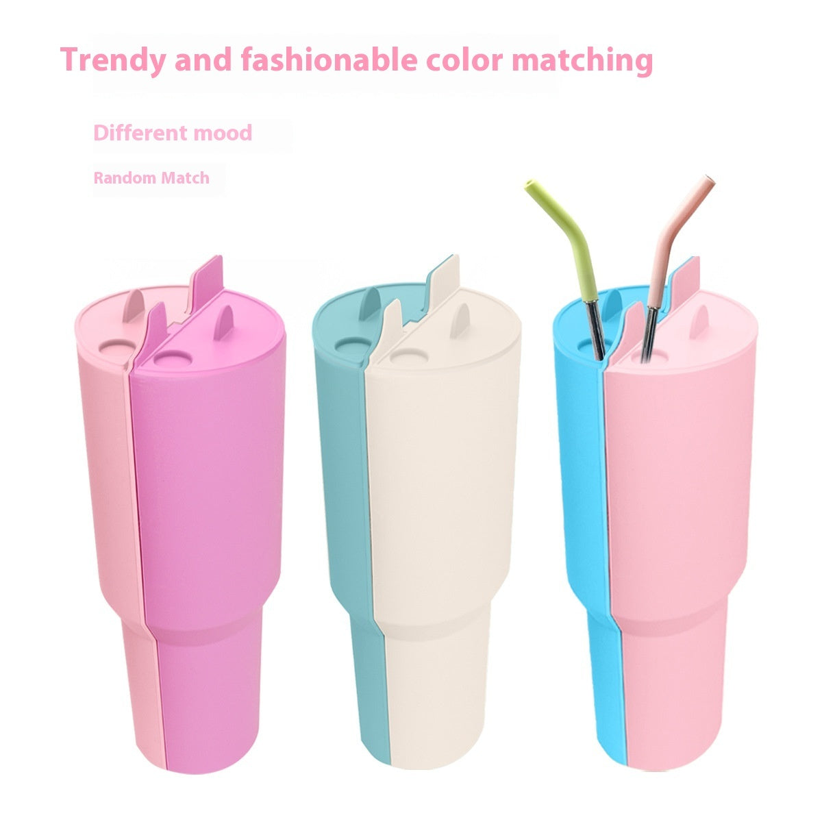 Vacuum Cup Liner 40oz | Double-layer Silicone | Multi-specification - Drinkware Delight
