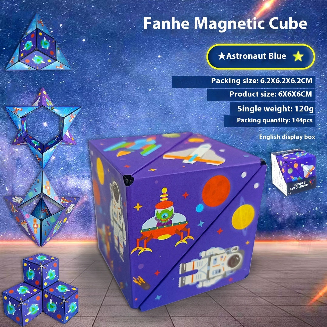 3D Variety Cube Unlimited Magic Cube for Kids - Fun & Education