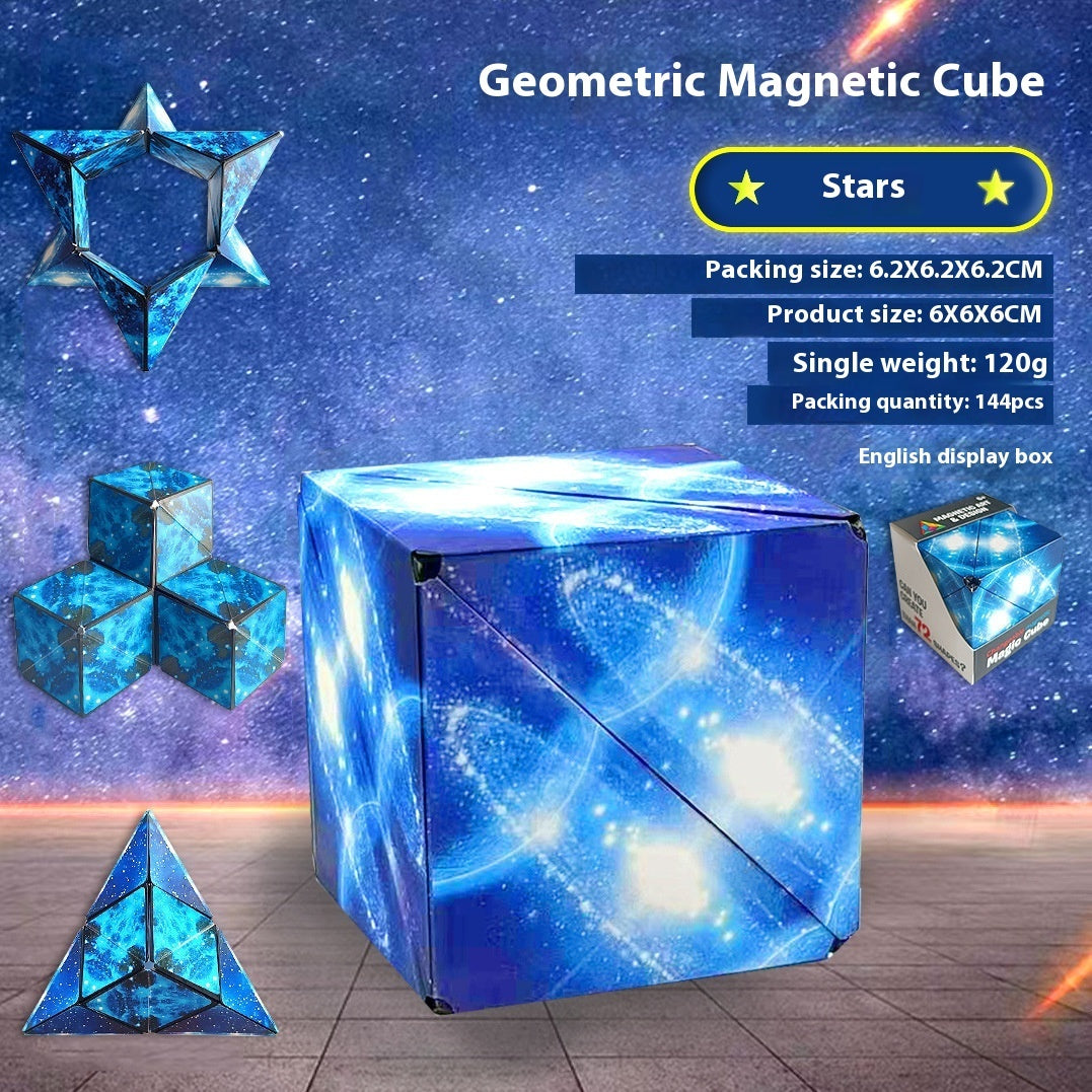3D Variety Cube Unlimited Magic Cube for Kids - Fun & Education