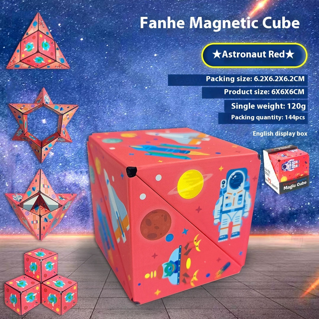 3D Variety Cube Unlimited Magic Cube for Kids - Fun & Education
