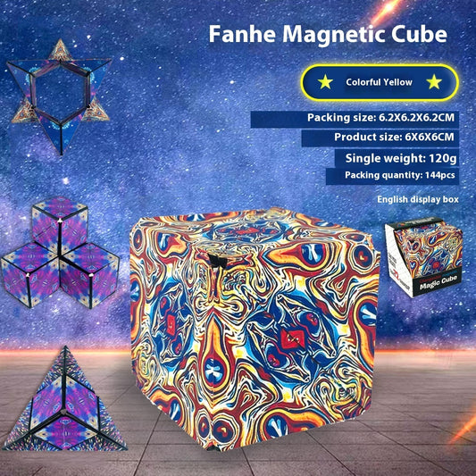 3D Variety Cube Unlimited Magic Cube for Kids - Fun & Education
