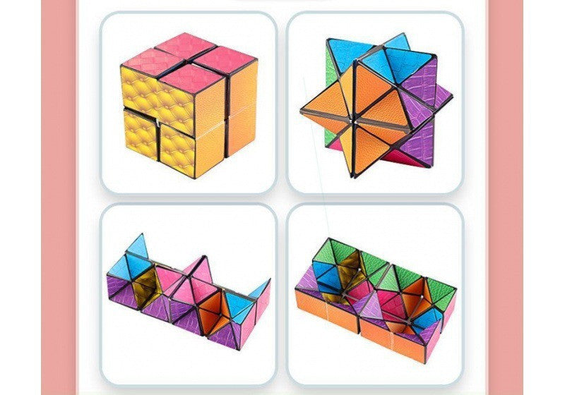 3D Infinite Magic Cube Geometry Age 4-6+