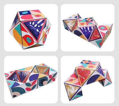 3D Infinite Magic Cube Geometry Age 4-6+