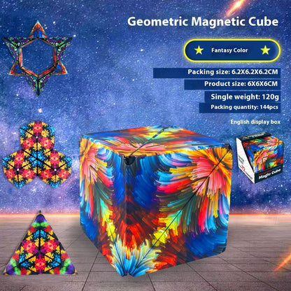 3D Variety Cube Unlimited Magic Cube for Kids - Fun & Education