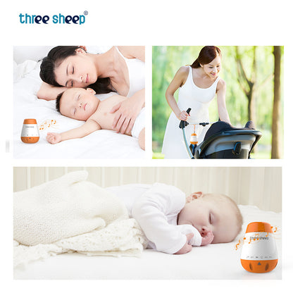 Newborn baby crying and soothing toy Intelligent white noise sleep meter fetal education music baby sleep device