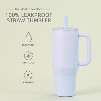 40oz Leak Proof Ice Cream Cup | Thermal Water Bottle - SweetTreats