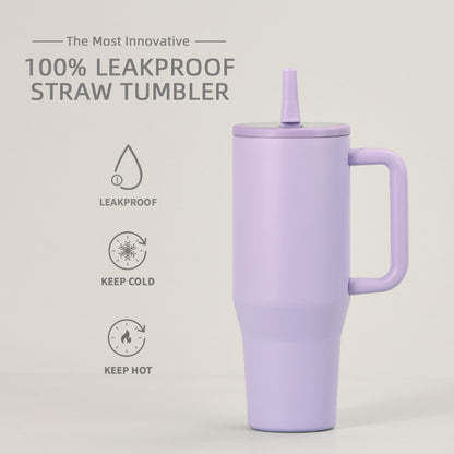 40oz Leak Proof Ice Cream Cup | Thermal Water Bottle - SweetTreats