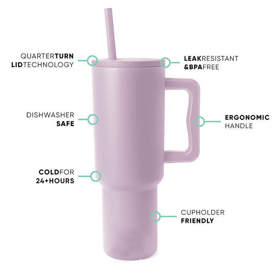 40oz Handle Cup - Muted Palette Series